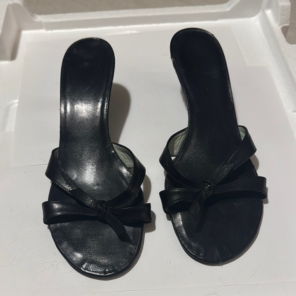 Sigerson Morrison Black Women's Sandals Size 10